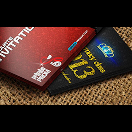 Prom Invitation Card